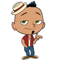 Whats Up Hello Sticker by Holler Studios