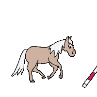 Horse Sticker by Ponyfarben