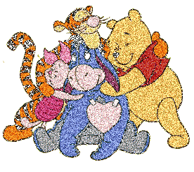 pooh STICKER