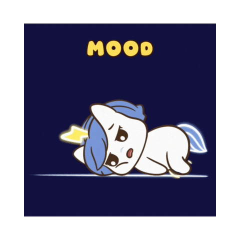 Status Update Mood Sticker by Brave Unicorn