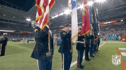National Anthem Football GIF by NFL