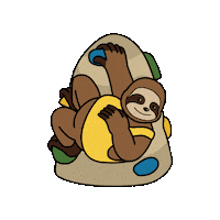 Sloth Sticker by LIKELION
