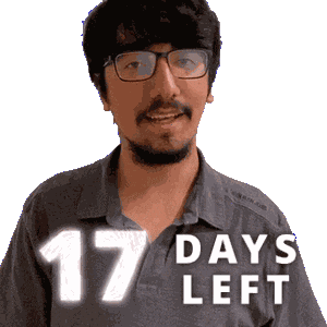 17 Days Sticker