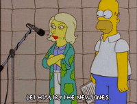 homer simpson june bellamy GIF