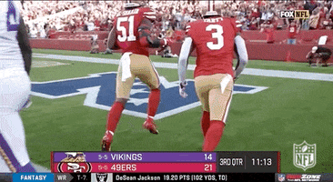 San Francisco 49Ers Football GIF by NFL