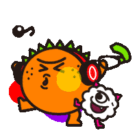 sweetmonster dance celebration birthday sing Sticker