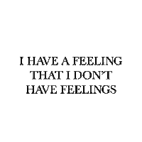 feelings what Sticker by The Hundreds