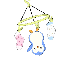 Penguin Hanging Sticker by Pudgy Penguins
