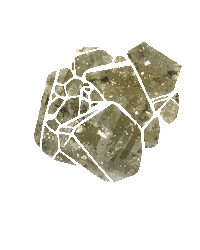 CharlieGirlGems gold crystal golden shiny Sticker