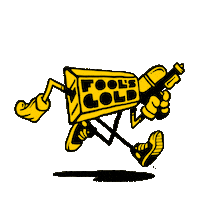 happy fools gold Sticker by Fool's Gold Records