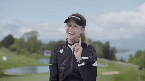 fun smile GIF by The Evian Championship