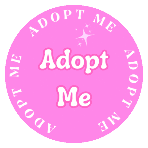 Adopt Me Sticker by Good Vibes Dogtography