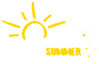 Summer Hello Sticker by Andrea Scarpin