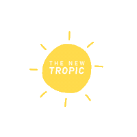 thenewtropic sun miami thenewtropic Sticker