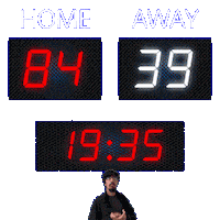 39 Away Sticker