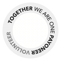Volunteer Sticker by Payoneer