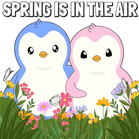 I Love You Flower Sticker by Pudgy Penguins