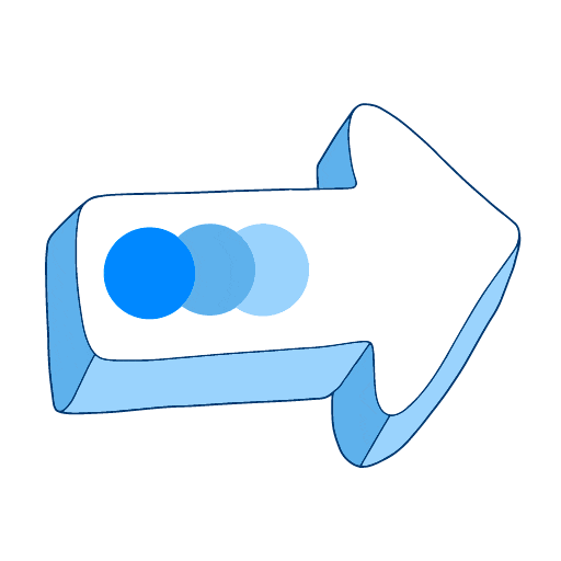 Arrow Click Sticker by pobeda_aero