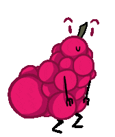 Twerk Fruit Sticker