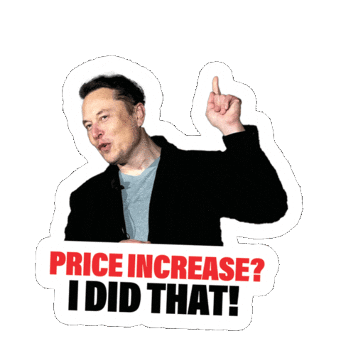 Elon Musk Surprise Sticker by Creative Courage
