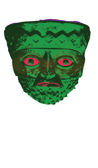MagickMntn trippy psychedelic weird feelings magick mountain Sticker