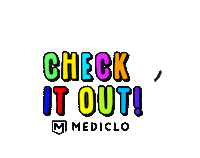 Check It Out Look At Me Sticker by Mediclo