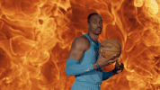 dwight howard basketball GIF by Charlotte Hornets