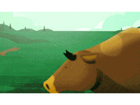 AnchorPoint animation cow farm bull GIF