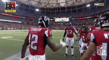 atlanta falcons special handshake GIF by NFL