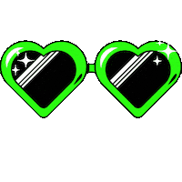 Sunglasses Love Sticker by Nooch.Earth