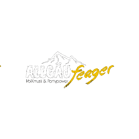 Party Musik Sticker by Allgäu Feager