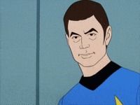 Star Trek Laugh GIF