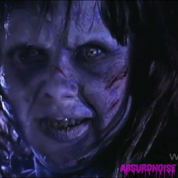 the exorcist horror GIF by absurdnoise
