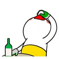 Cheers 乾杯 Sticker by kwaesam