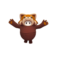 Happy Video Game Sticker by Fall Guys