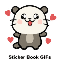 Love You Hug Sticker by Sticker Book iOS GIFs