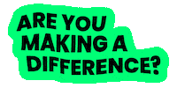 Difference Aym Sticker by ARE YOU MAD