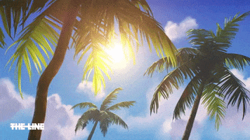 The Line Summer GIF by The Line Animation