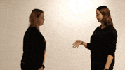 cowsandstars awkward handshake awkward handshake cowsandstars GIF