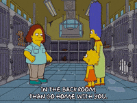 homer simpson broken image GIF