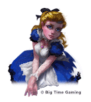 Alice In Wonderland Queen Sticker by Big Time Gaming