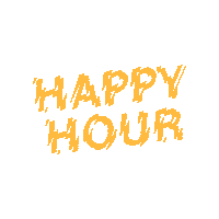 Happy Hour Drinks Sticker by Outpost