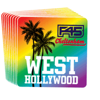 West Hollywood Sticker by F45 Cheltenham