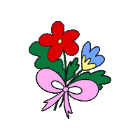 Flower Sticker
