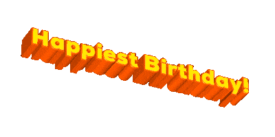 Happy Birthday Sticker by Jennifer Greenhill