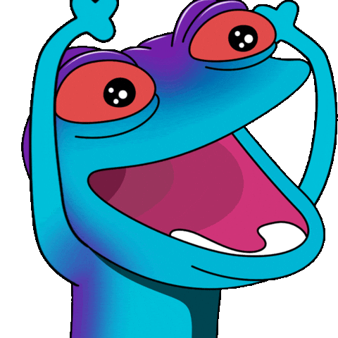 Hype Snake Sticker by Snek