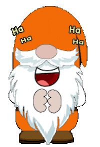 Humor Gnome Sticker
