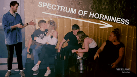 spectrum of horniness GIF by VICE LIVE