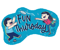 Thursday Sticker by Alicia Souza