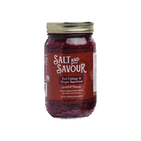 SaltAndSavour fermented sauerkraut kraut saltandsavour Sticker